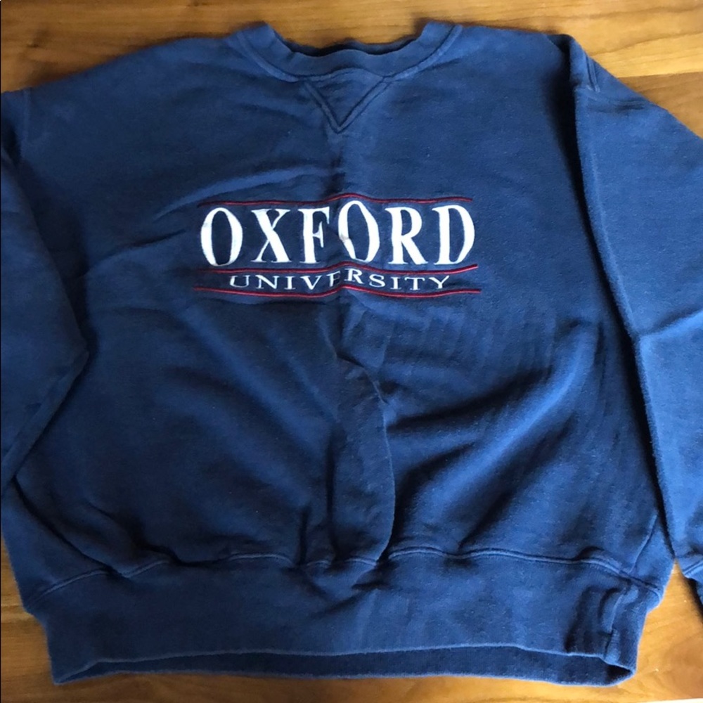 ON HOLD - Oxford University size large sweatshirt